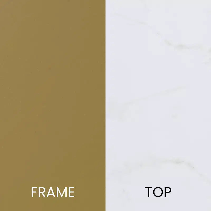 Table d'appoint Flash Furniture Hampstead Collection - Table d'appoint moderne en stratifié avec cadre entrecroisé