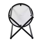Table d'appoint Flash Furniture Hampstead Collection - Table d'appoint moderne en stratifié avec cadre entrecroisé