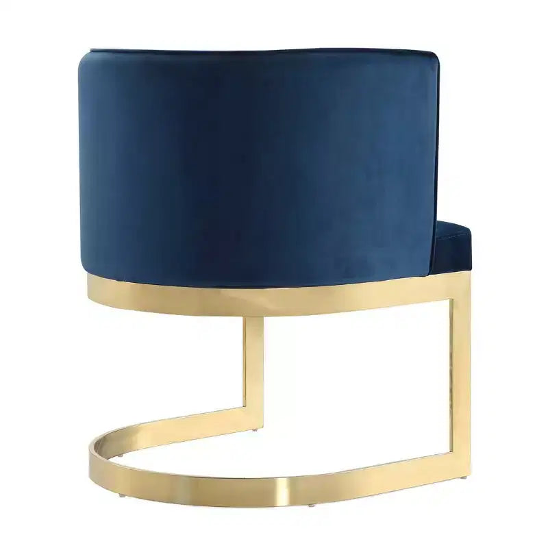 Lot de 2 chaises de salle à manger en velours Aura - Manhattan Comfort
