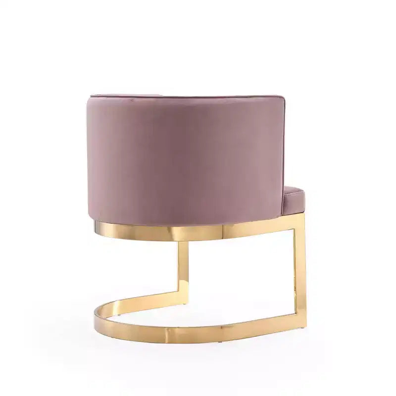Lot de 2 chaises de salle à manger en velours Aura - Manhattan Comfort
