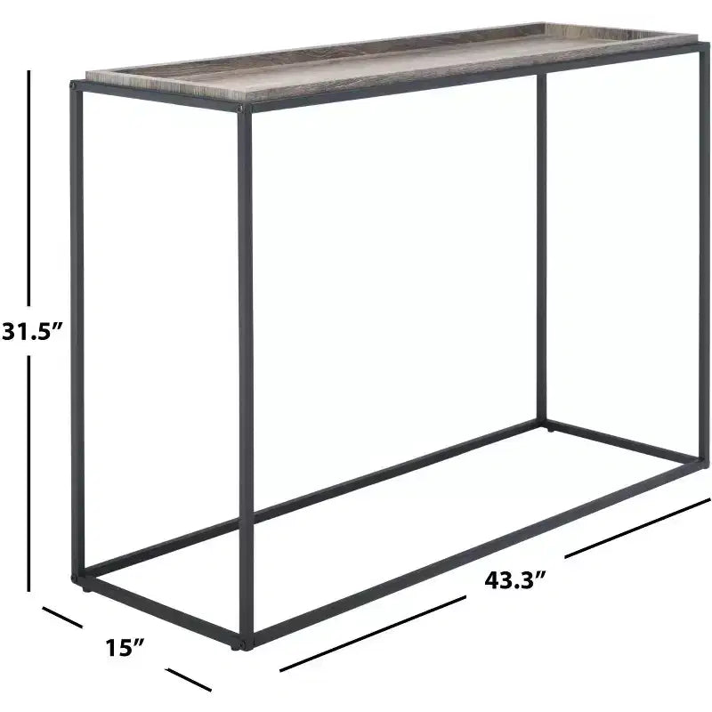 Console Andey - CNS2001A - Marron - Safavieh
