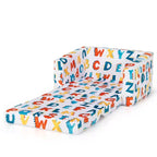 Costway Canapé Convertible 2-en-1 pour Enfants, Fauteuil Pliable, Lit de Repos