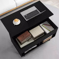 Costway 31.5 Lift Top CoffeeTable ModernTable W/ Hidden Compartment&Wood Legs For Home