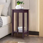 Costway Table d'appoint haute, Table basse, Table de chevet, Meuble d'appoint