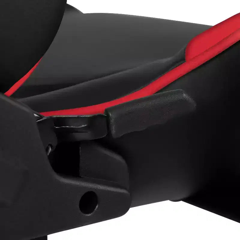 Configuration de jeu BlackArc Delta : Chaise inclinable avec support lombaire et appui-tête ; Bureau avec support casque/porte-gobelet détachable et support d'écran