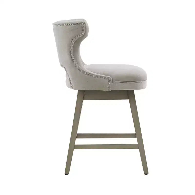 Tabouret de bar pivotant Cheryl, hauteur comptoir - Madison Park (25,75 po)
