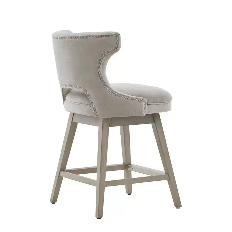 Tabouret de bar pivotant Cheryl, hauteur comptoir - Madison Park (25,75 po)