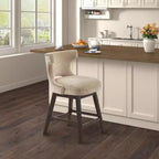 Tabouret de bar pivotant Cheryl, hauteur comptoir - Madison Park (25,75 po)