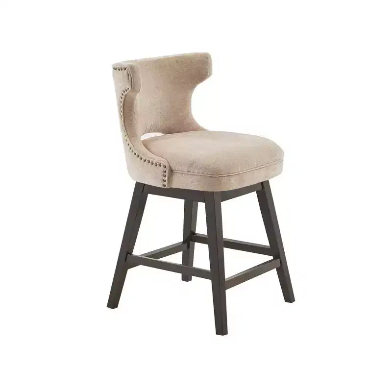 Tabouret de bar pivotant Cheryl, hauteur comptoir - Madison Park (25,75 po)