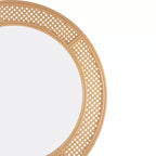 Miroir mural tissé Northlight, 30 po de diamètre