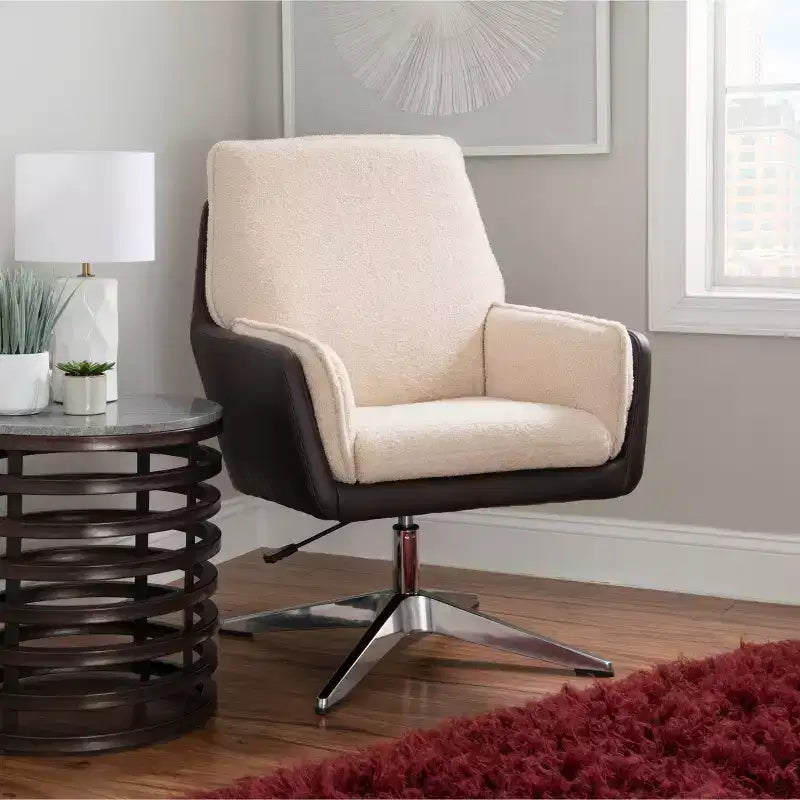 Fauteuil d'appoint pivotant Meacham - Linon