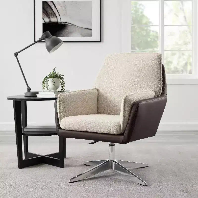 Fauteuil d'appoint pivotant Meacham - Linon