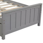 Lit plateforme simple avec lit gigogne-ModernLuxe
