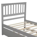 Lit plateforme simple avec lit gigogne-ModernLuxe