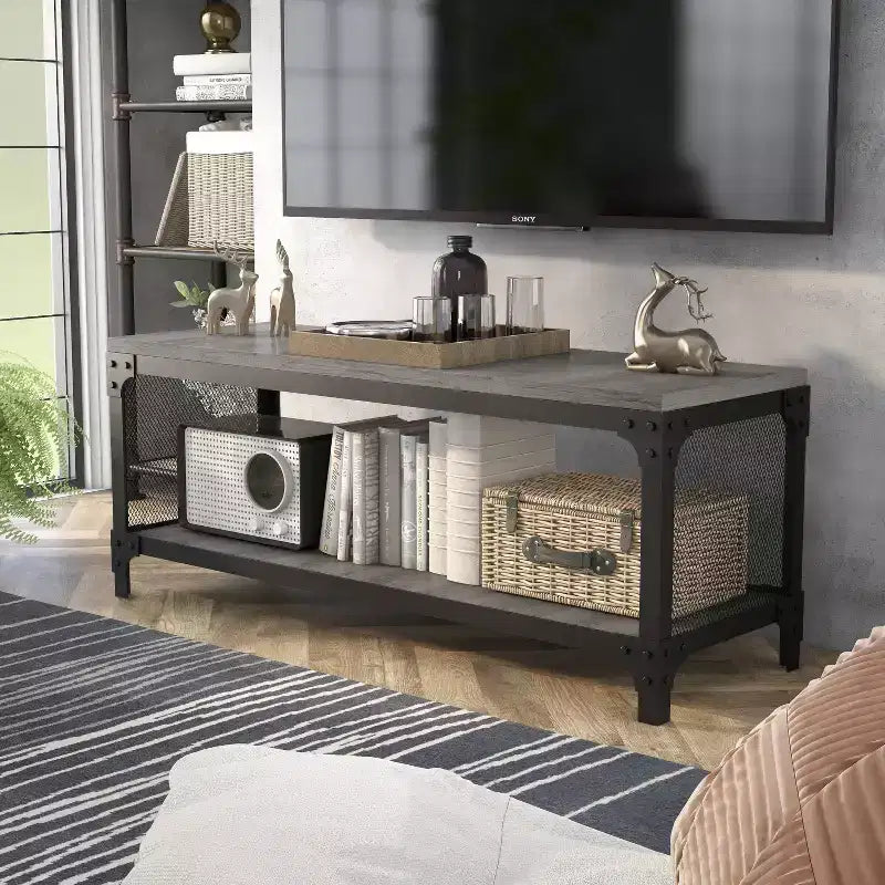 Meuble TV 24/7 Shop At Home Mendenian pour téléviseurs jusqu'à 55 pouces
