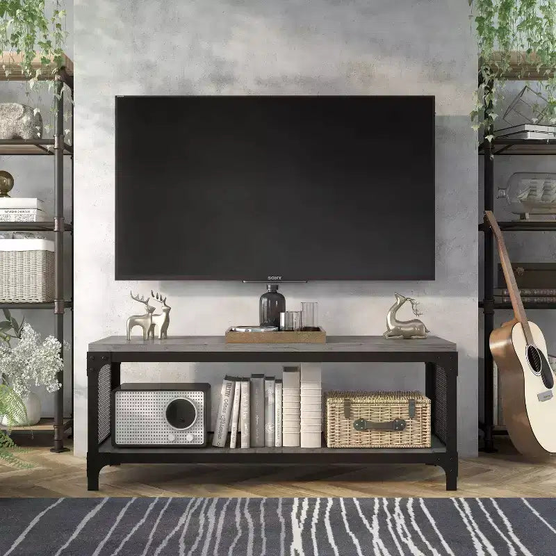Meuble TV 24/7 Shop At Home Mendenian pour téléviseurs jusqu'à 55 pouces