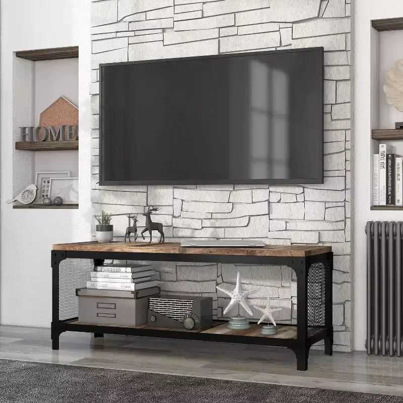 Meuble TV 24/7 Shop At Home Mendenian pour téléviseurs jusqu'à 55 pouces