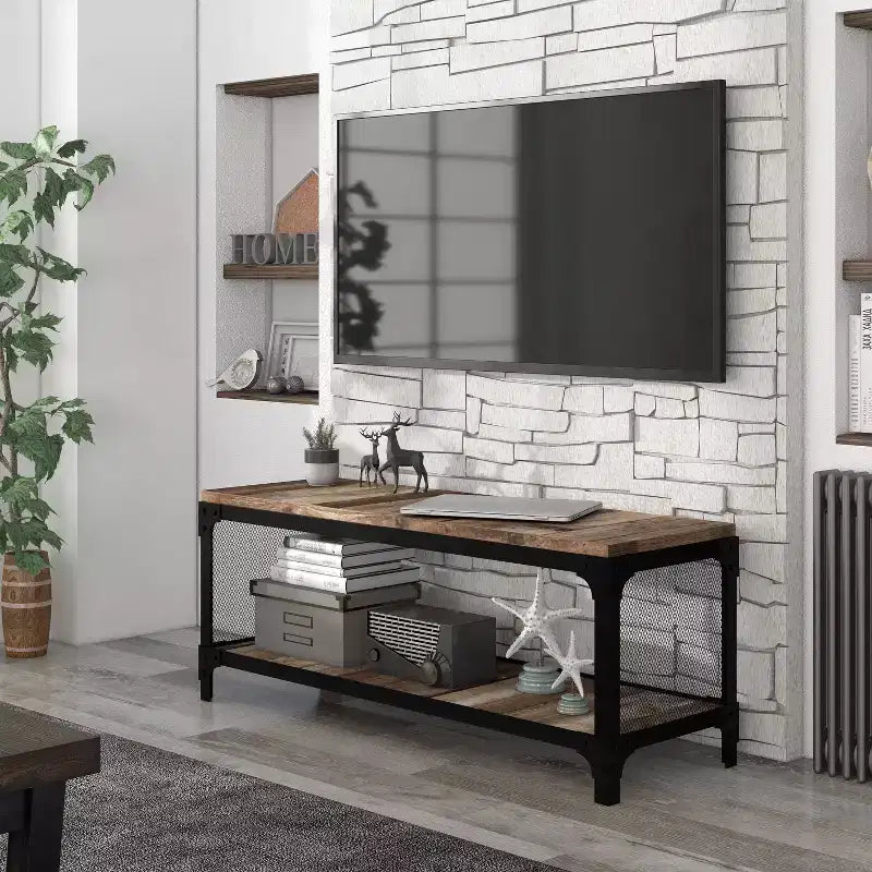 Meuble TV 24/7 Shop At Home Mendenian pour téléviseurs jusqu'à 55 pouces