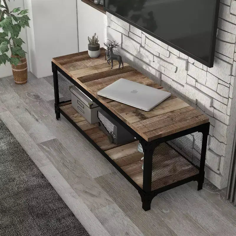 Meuble TV 24/7 Shop At Home Mendenian pour téléviseurs jusqu'à 55 pouces