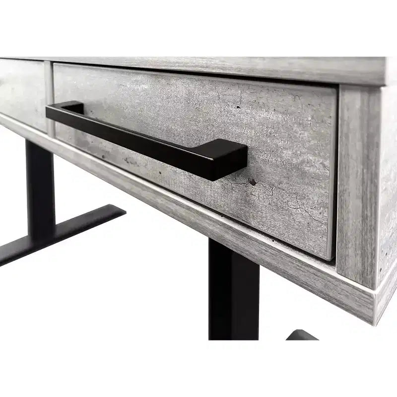 Bureau Martin Furniture Mason, finition bois laminé, à hauteur réglable électrique