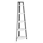 Étagère d'angle pyramidale à 5 niveaux autoportante de 70 po - Danya B.