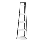 Étagère d'angle pyramidale à 5 niveaux autoportante de 70 po - Danya B.