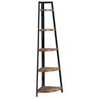 Étagère d'angle pyramidale à 5 niveaux autoportante de 70 po - Danya B.