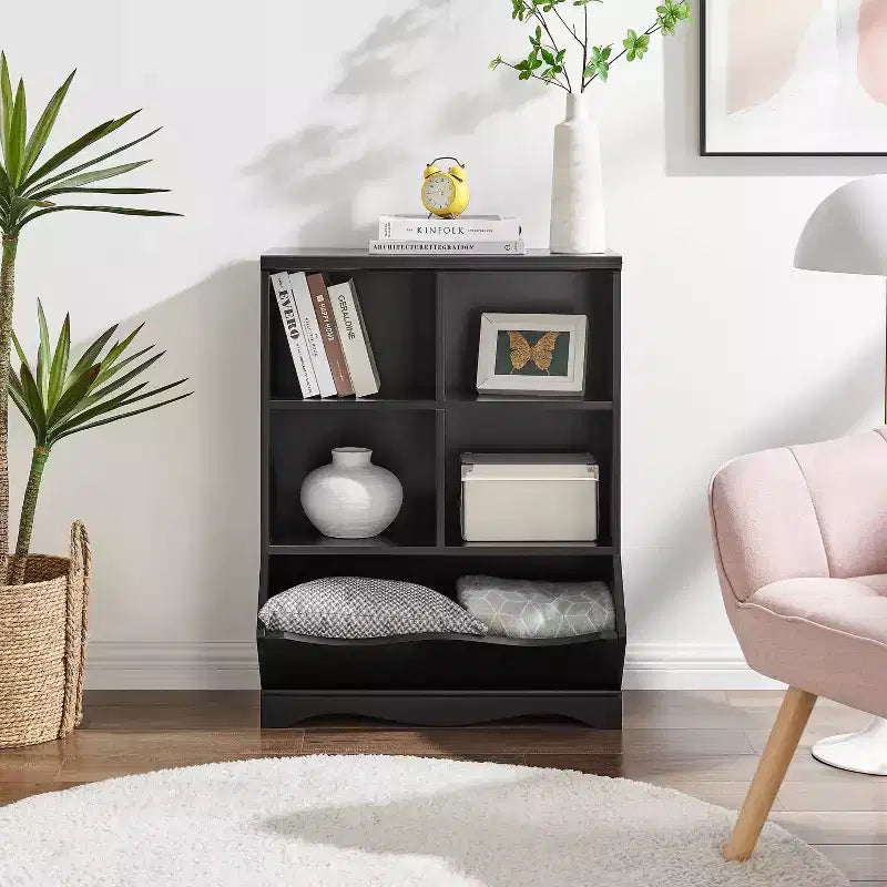 Meuble de rangement ouvert à 5 compartiments – Danya B.