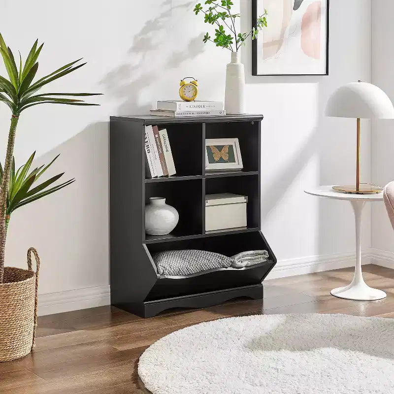 Meuble de rangement ouvert à 5 compartiments – Danya B.