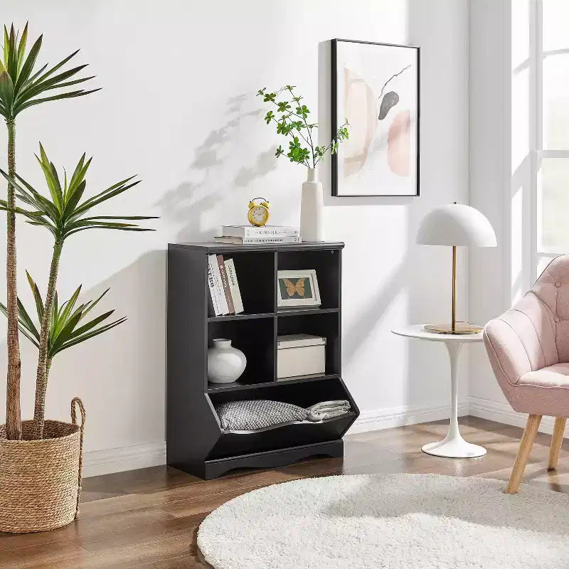 Meuble de rangement ouvert à 5 compartiments – Danya B.