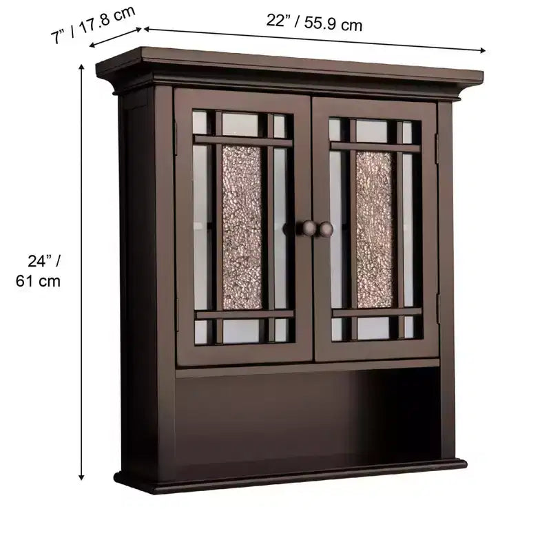 Armoire murale à deux portes amovible Windsor Teamson Home
