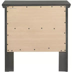 Table de chevet à 2 tiroirs Primo de Passion Furniture (61 cm H x 48 cm L x 39 cm P)