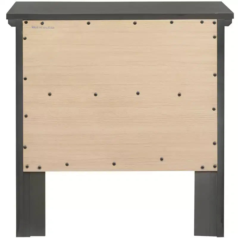 Table de chevet à 2 tiroirs Primo de Passion Furniture (61 cm H x 48 cm L x 39 cm P)