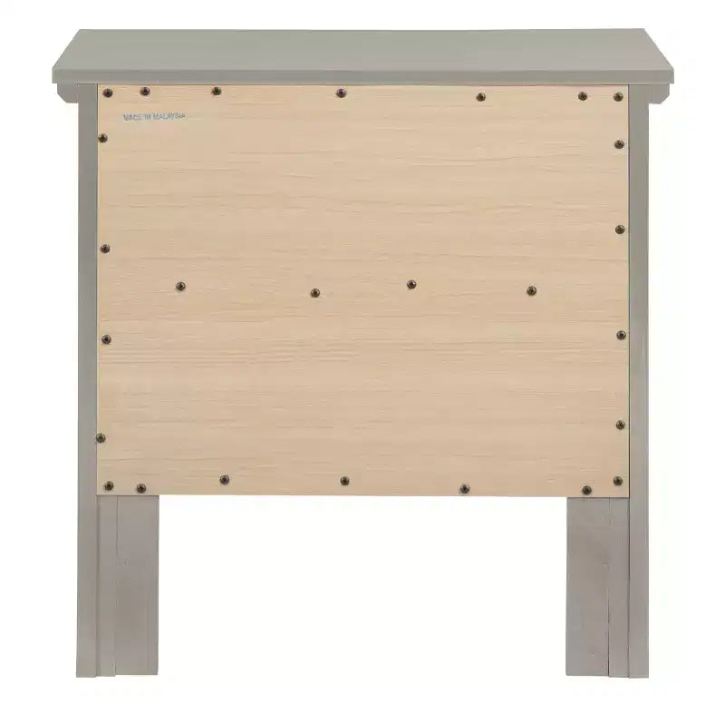 Table de chevet à 2 tiroirs Primo de Passion Furniture (61 cm H x 48 cm L x 39 cm P)