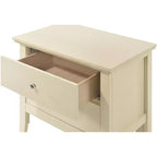 Table de chevet à 2 tiroirs Primo de Passion Furniture (61 cm H x 48 cm L x 39 cm P)