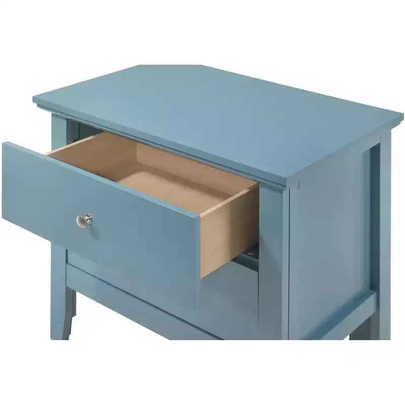 Table de chevet à 2 tiroirs Primo de Passion Furniture (61 cm H x 48 cm L x 39 cm P)