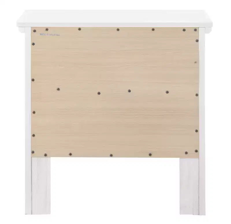 Table de chevet à 2 tiroirs Primo de Passion Furniture (61 cm H x 48 cm L x 39 cm P)