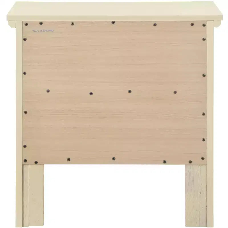 Table de chevet à 2 tiroirs Primo de Passion Furniture (61 cm H x 48 cm L x 39 cm P)