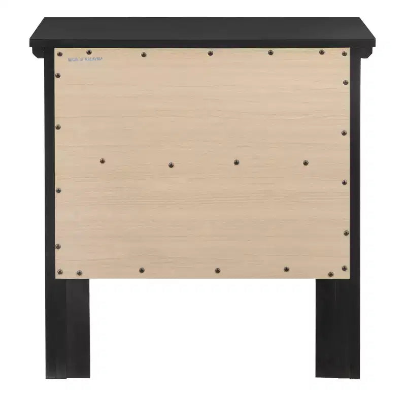 Table de chevet à 2 tiroirs Primo de Passion Furniture (61 cm H x 48 cm L x 39 cm P)