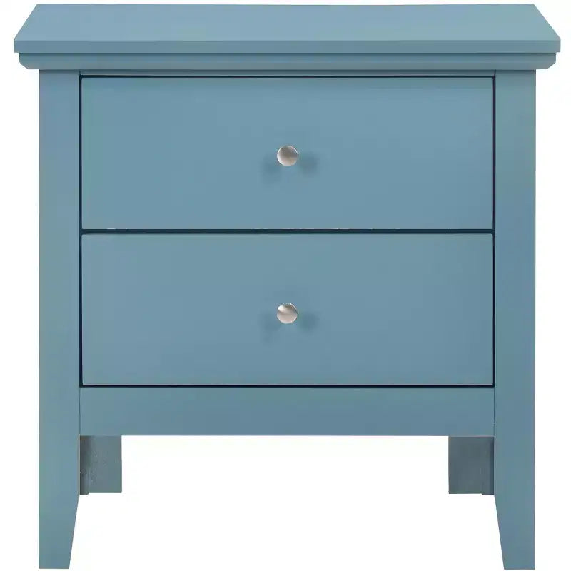 Table de chevet à 2 tiroirs Primo de Passion Furniture (61 cm H x 48 cm L x 39 cm P)