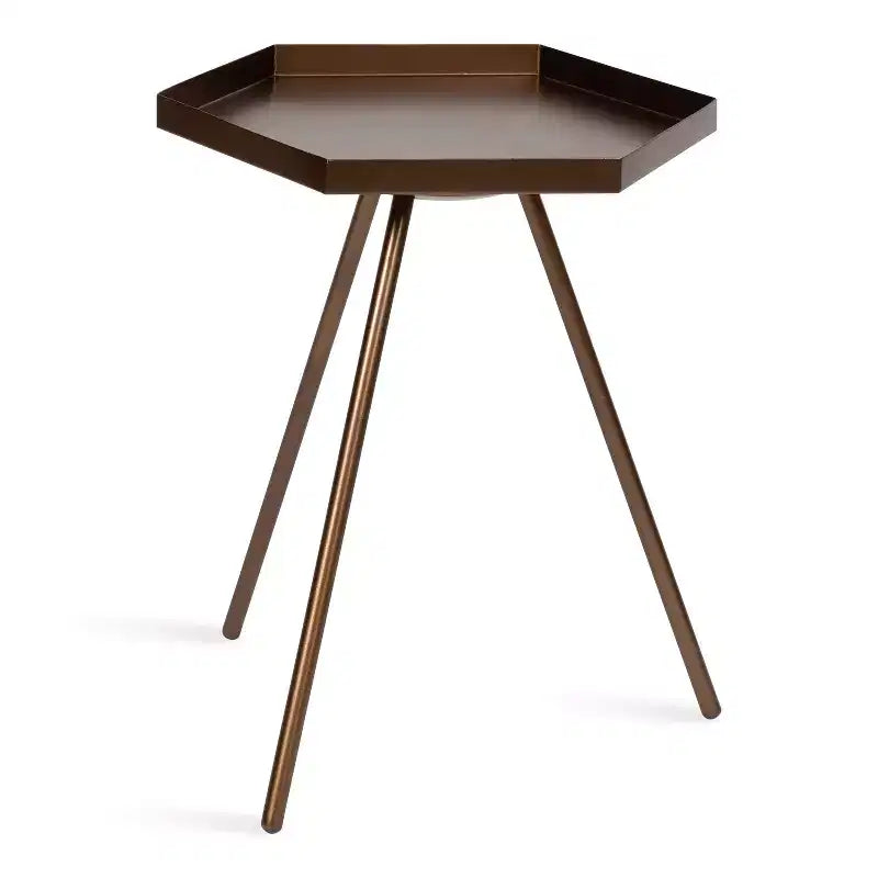 Table d'appoint hexagonale Kate and Laurel Kashvi