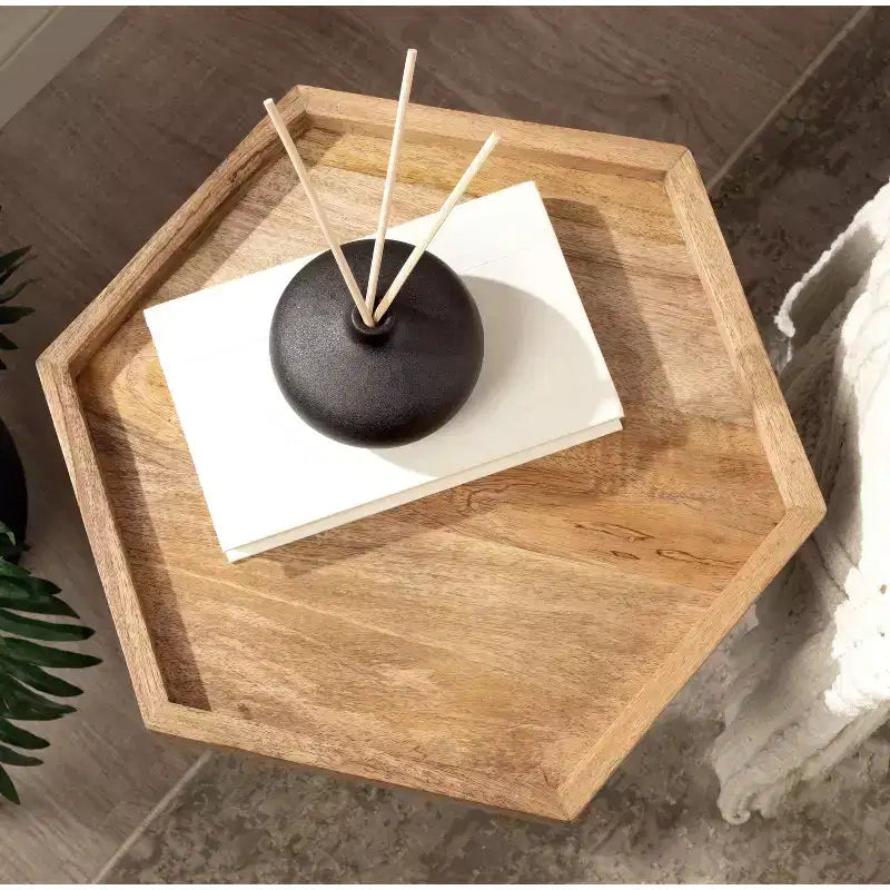 Table d'appoint hexagonale Kate and Laurel Kashvi