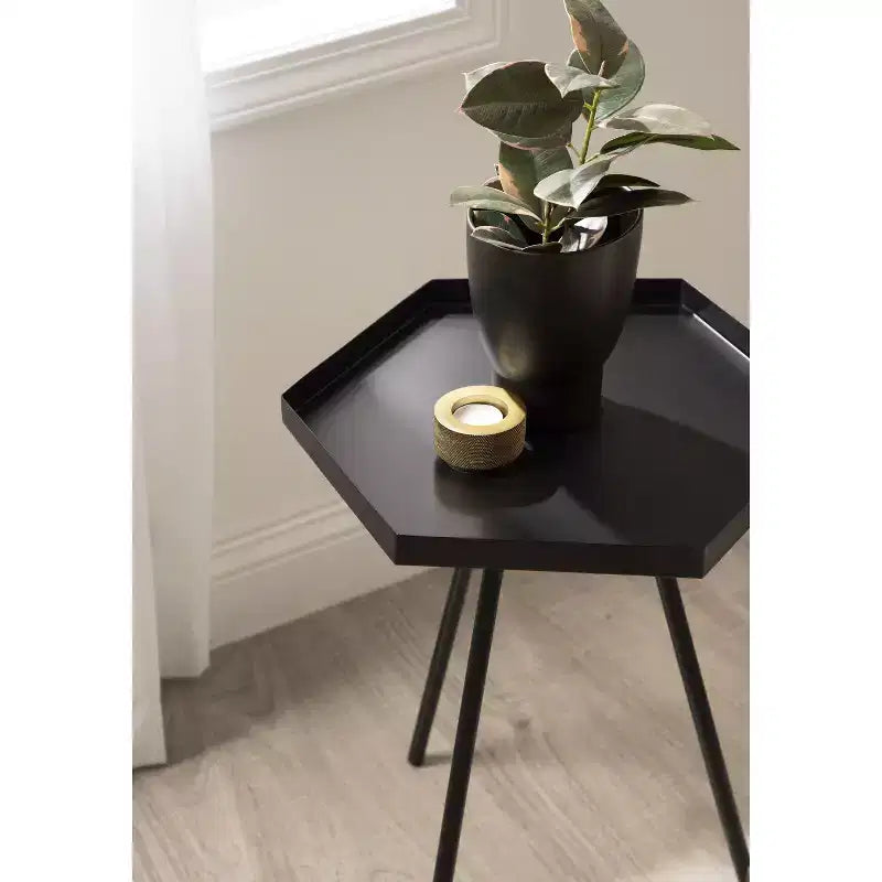 Table d'appoint hexagonale Kate and Laurel Kashvi