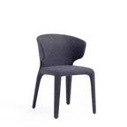 Lot de 4 chaises de salle à manger modernes en tweed tressé Conrad - Manhattan Comfort