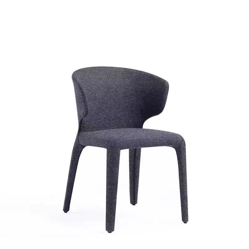 Lot de 4 chaises de salle à manger modernes en tweed tressé Conrad - Manhattan Comfort