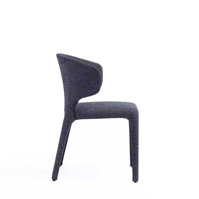 Lot de 4 chaises de salle à manger modernes en tweed tressé Conrad - Manhattan Comfort