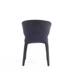 Lot de 4 chaises de salle à manger modernes en tweed tressé Conrad - Manhattan Comfort