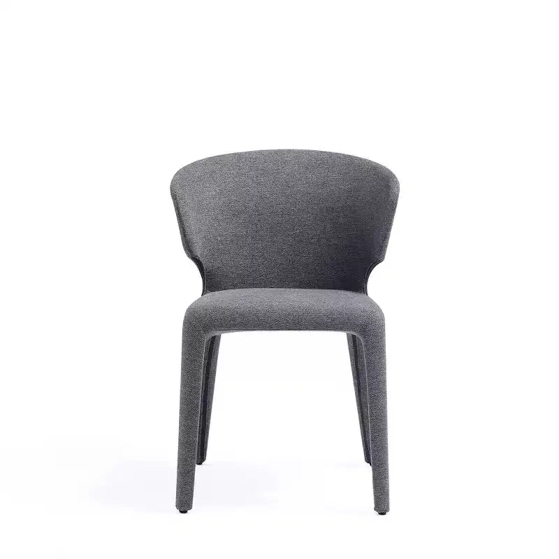Lot de 4 chaises de salle à manger modernes en tweed tressé Conrad - Manhattan Comfort