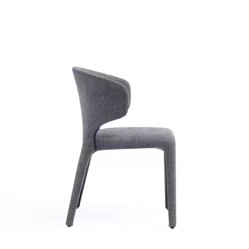 Lot de 4 chaises de salle à manger modernes en tweed tressé Conrad - Manhattan Comfort
