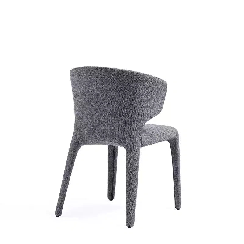 Lot de 4 chaises de salle à manger modernes en tweed tressé Conrad - Manhattan Comfort